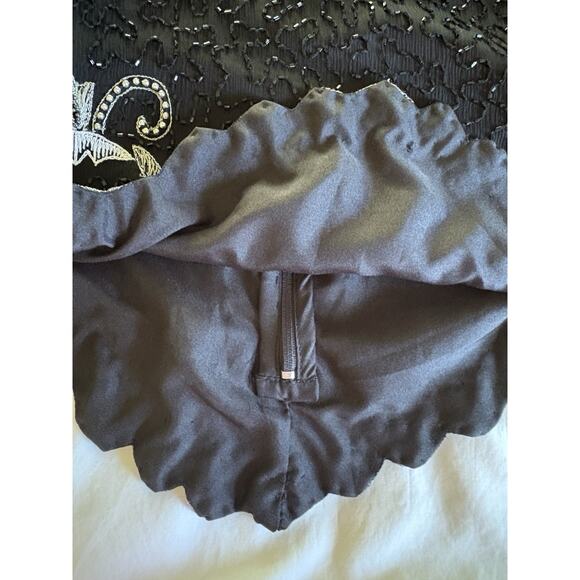 Vintage Kazar Women’s Large Beaded, Sequined, Embroidered Long Sleeve Top, Zip - Picture 7 of 16